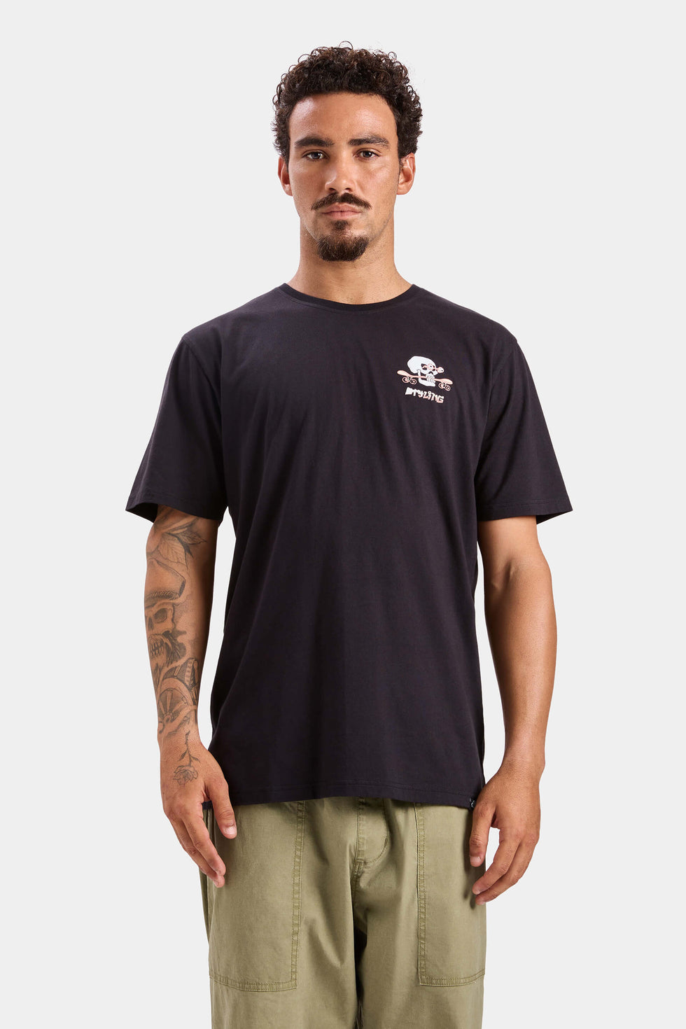 Camiseta Healthy Diet - Negro