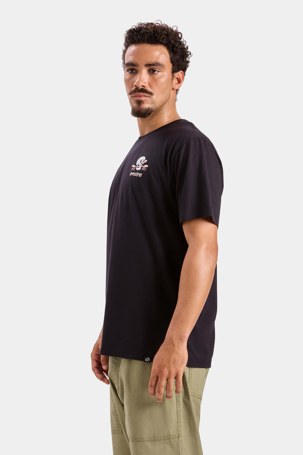 Camiseta Healthy Diet - Negro loading=