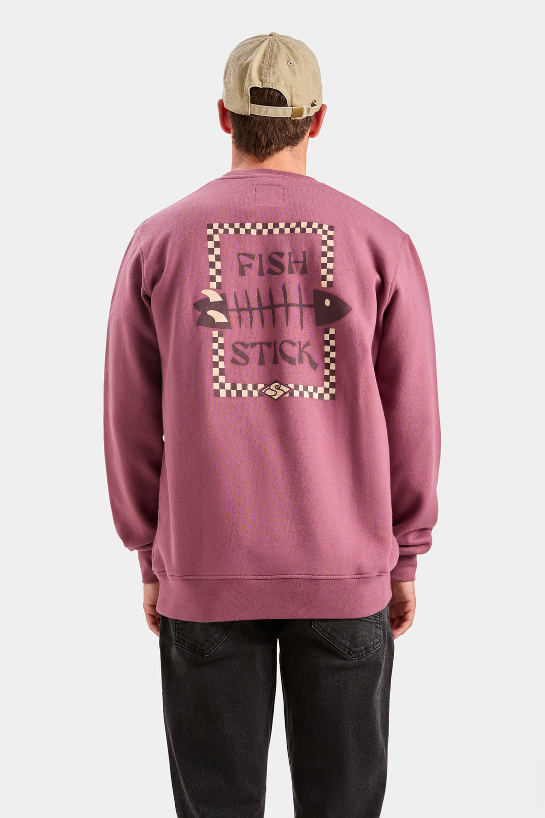 Sudadera Fish Stick - Cabernet