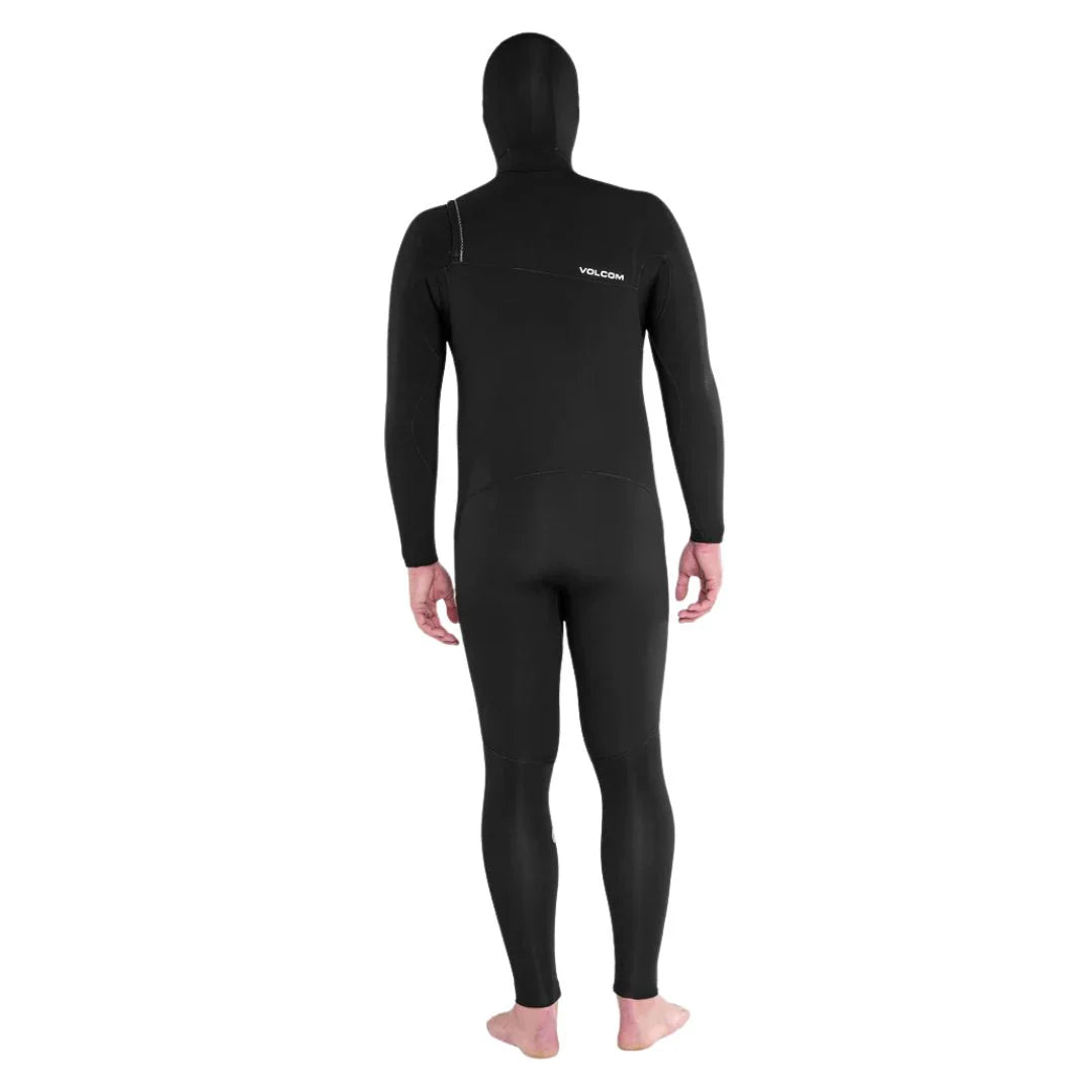 Integral Volcom 5/4/3mm Hood Chestzip Fullsuit - black