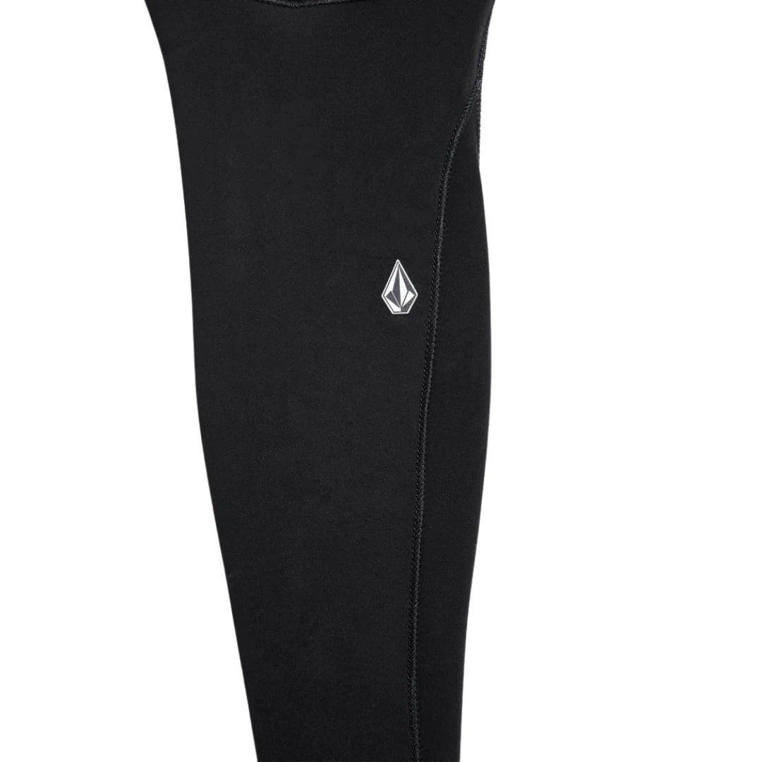 Integral Volcom 5/4/3mm Hood Chestzip Fullsuit - black