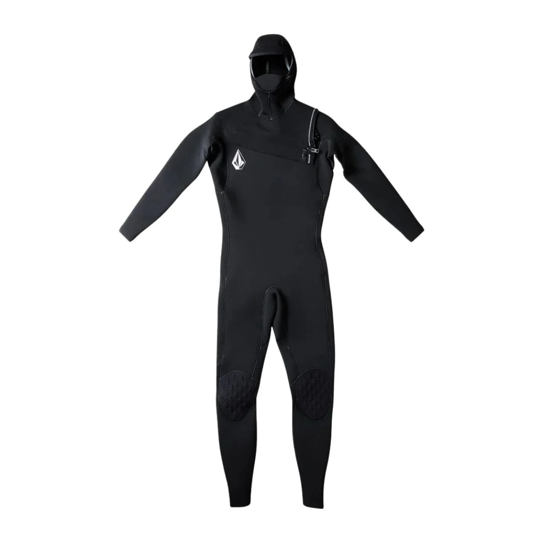 Integral Volcom 5/4/3mm Hood Chestzip Fullsuit - black