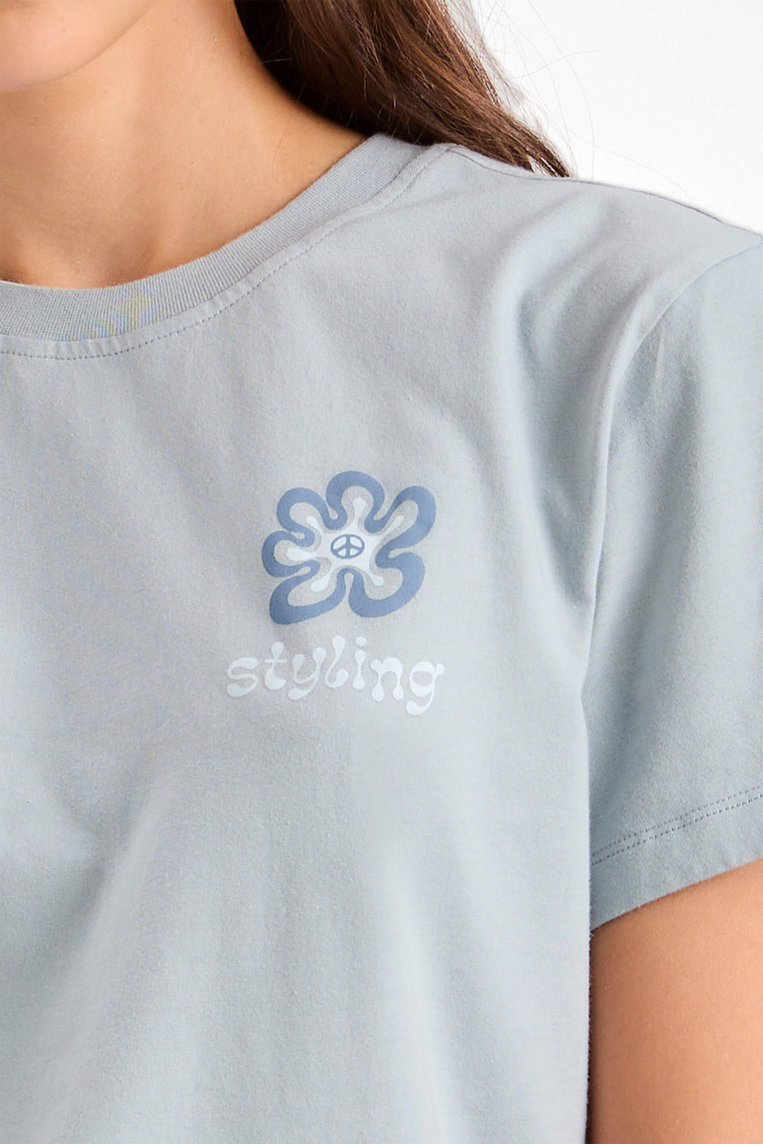 Camiseta Hippy - Plomo