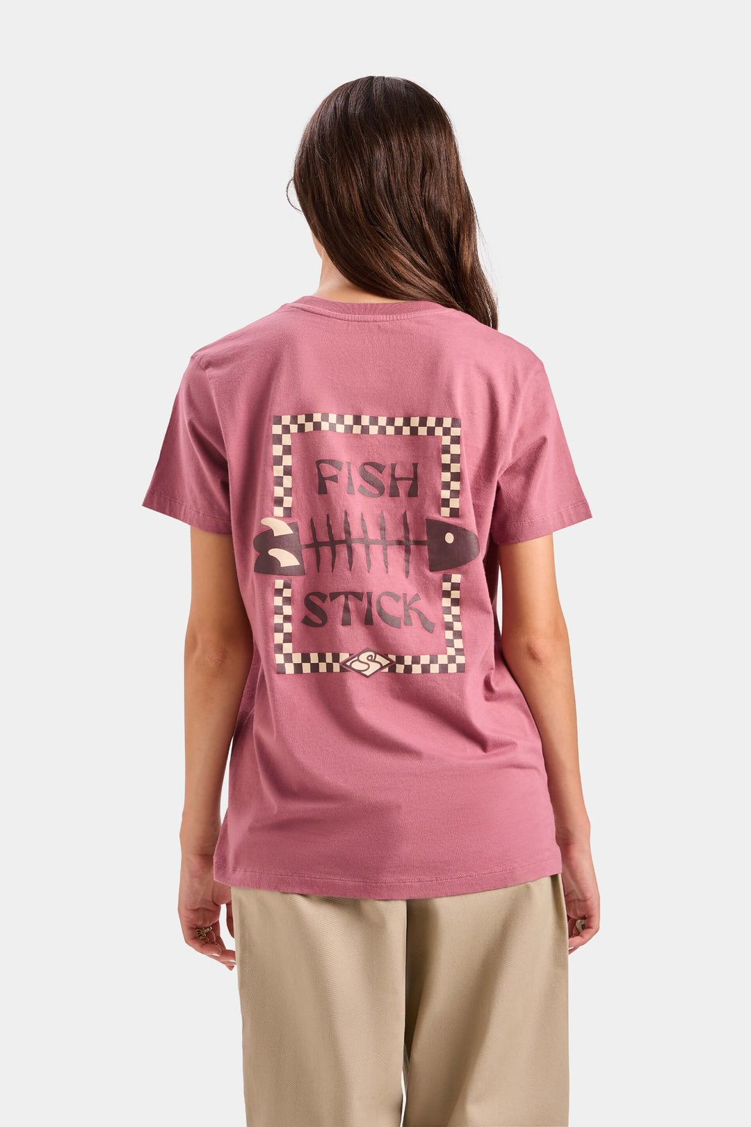 Camiseta Fish Stick - Cabernet