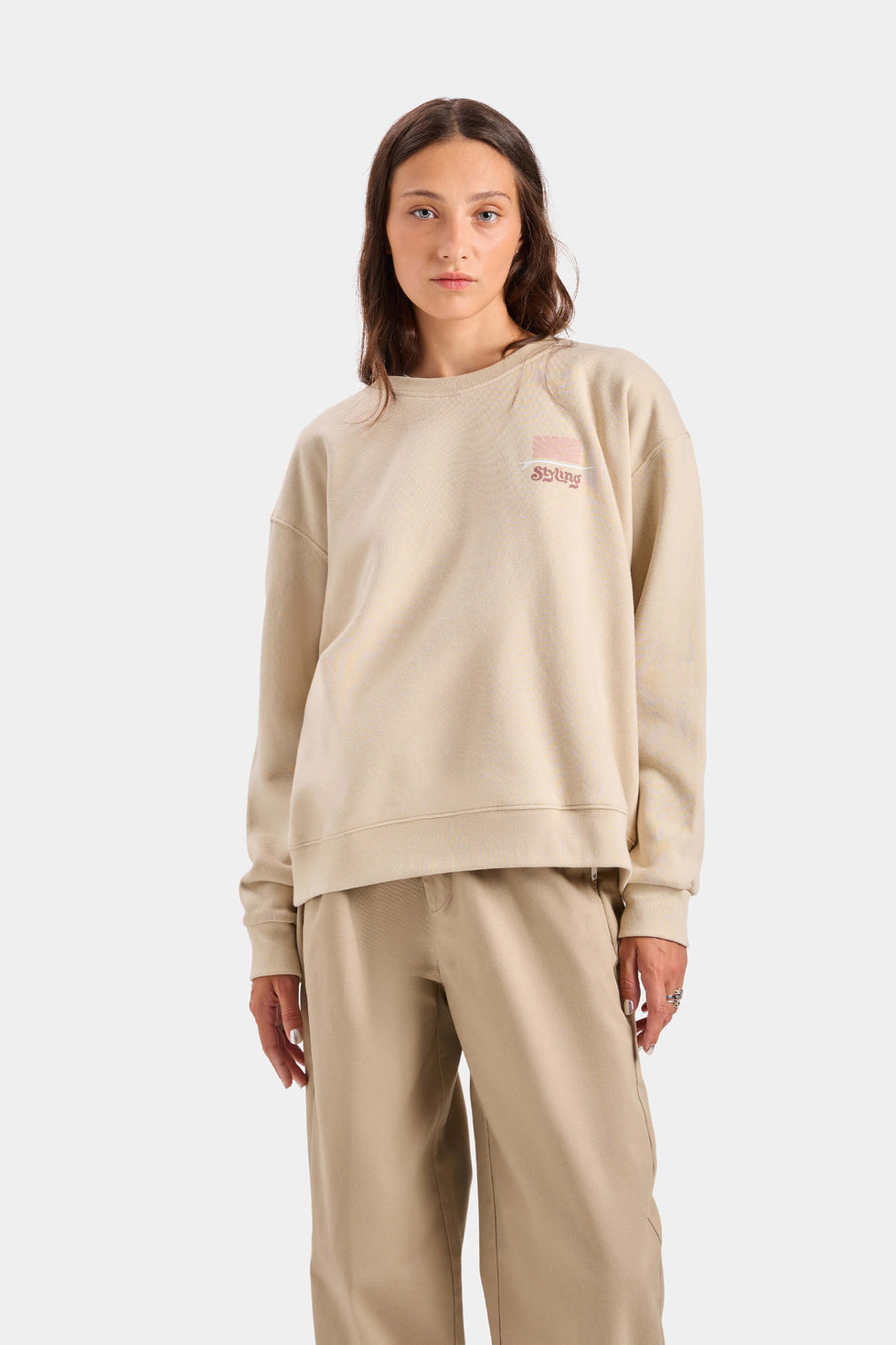 Sudadera Groovy - Piedra