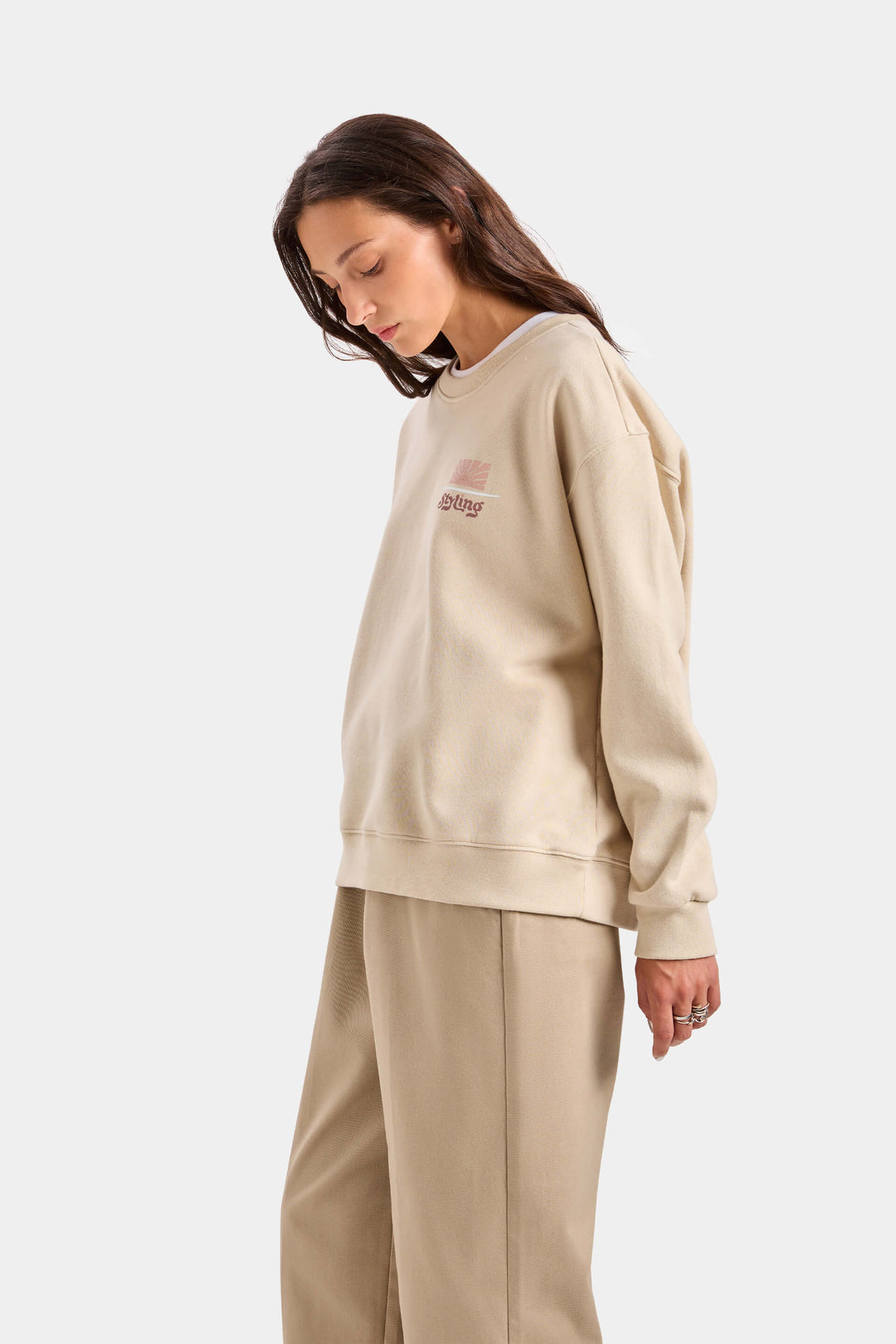 Sudadera Groovy - Piedra