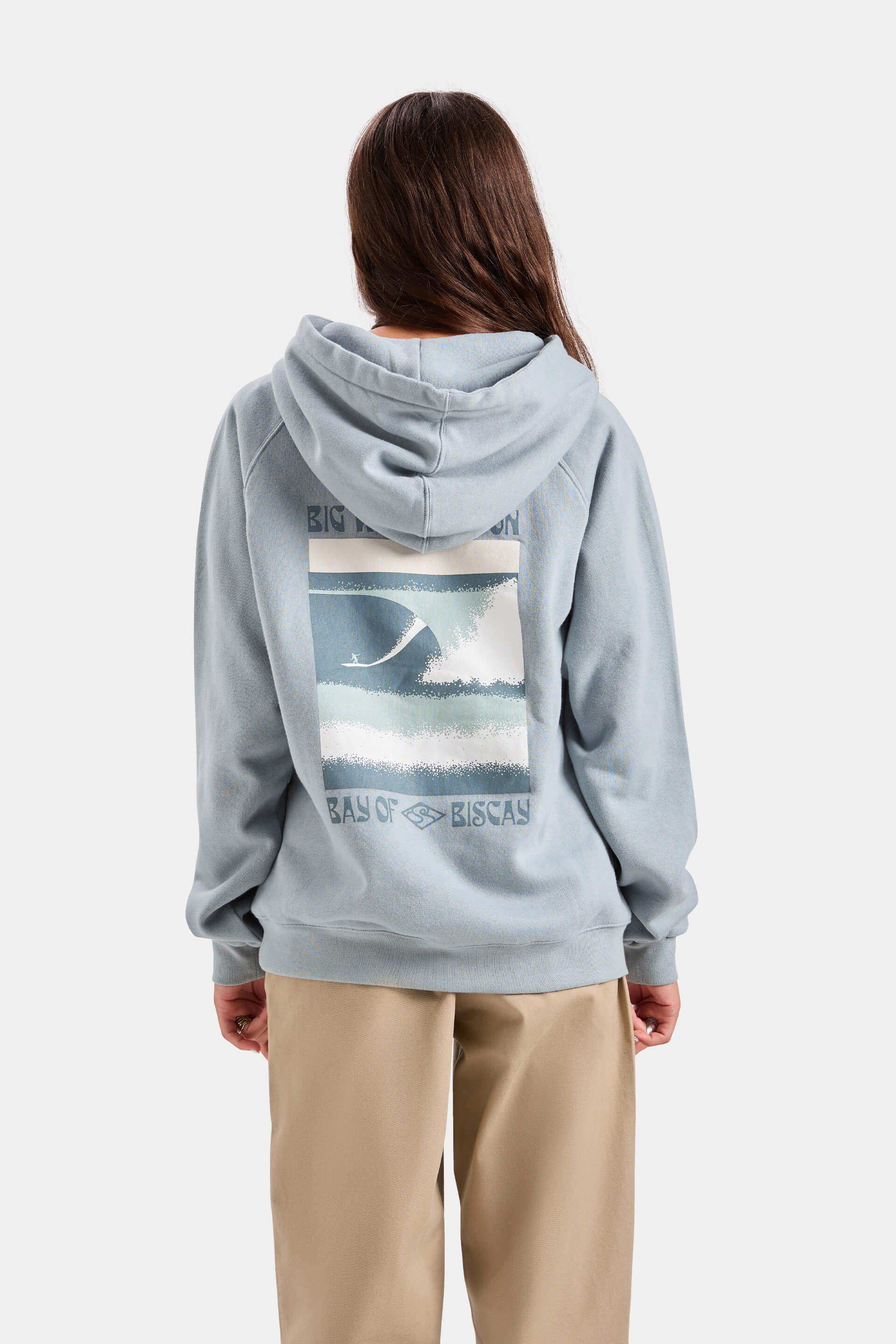 Sudadera Big Wave - Plomo
