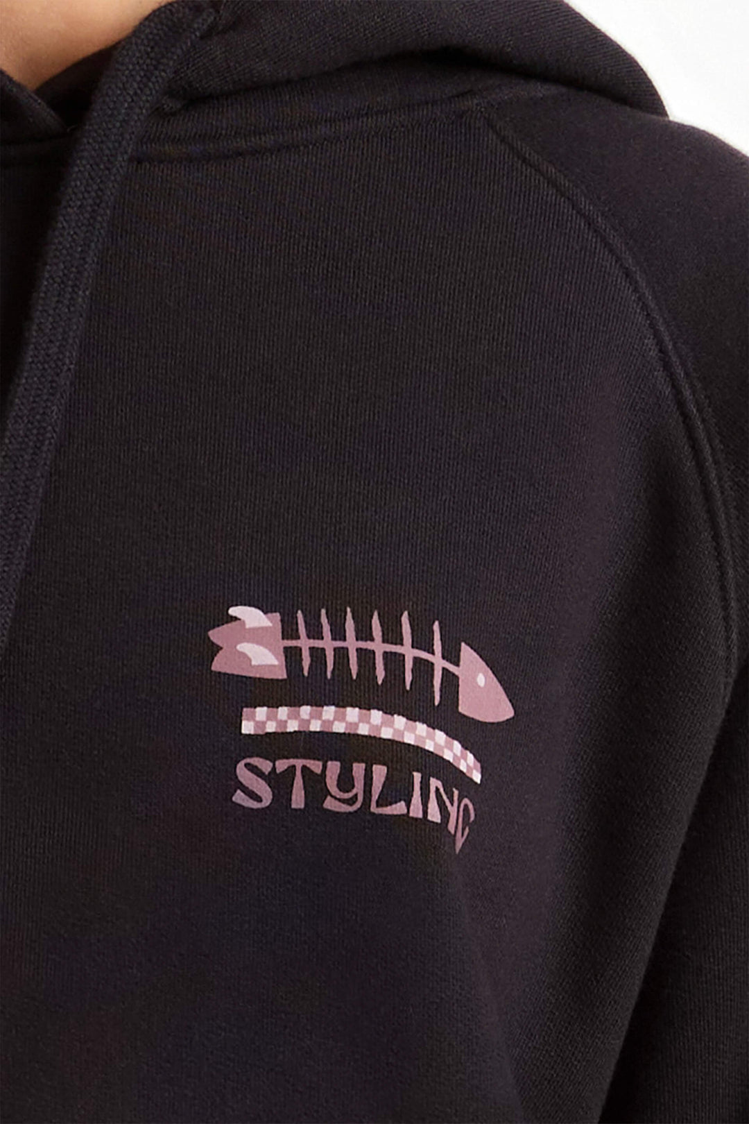 Sudadera Fish Stick - Negro