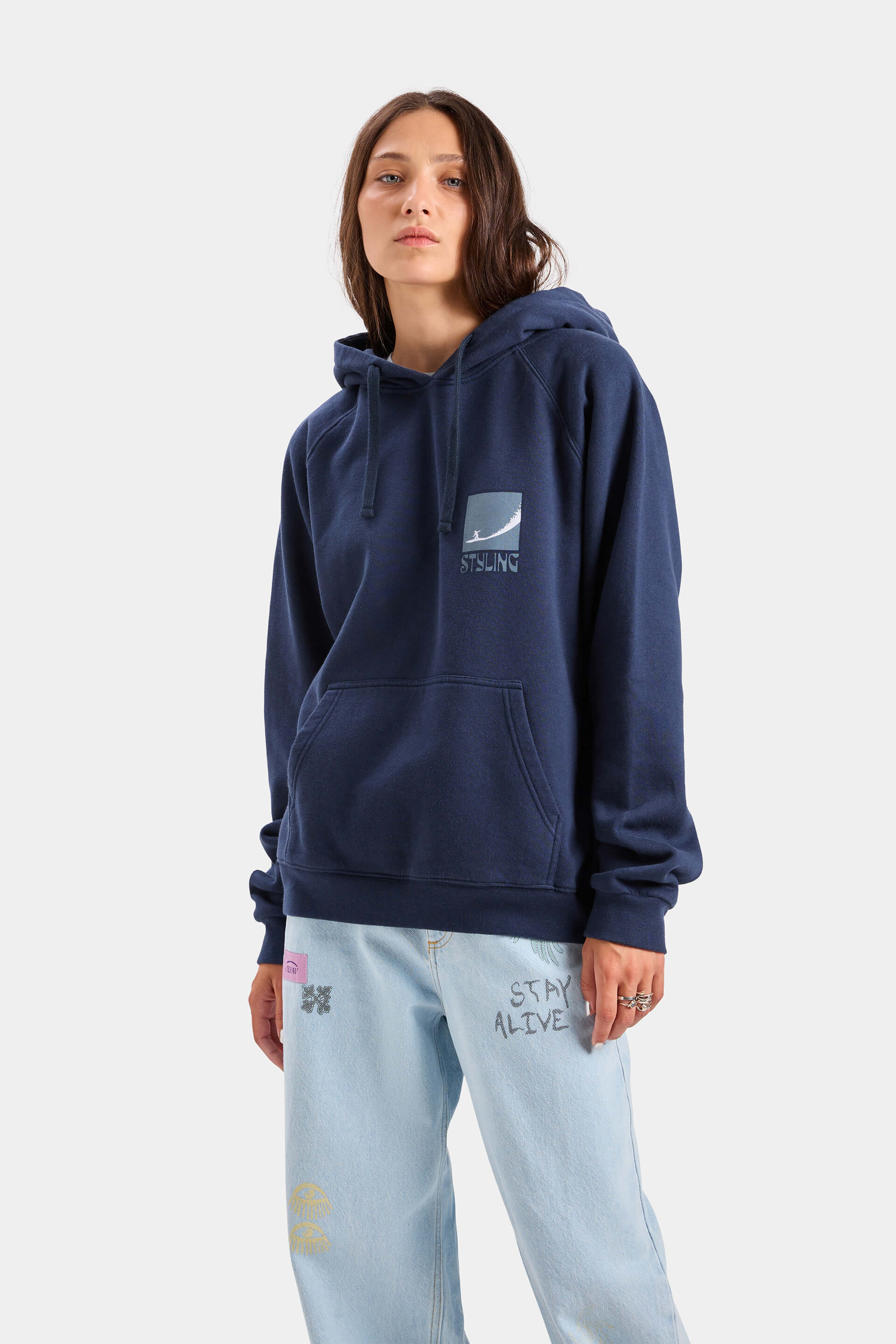 Sudadera Big Wave - navy