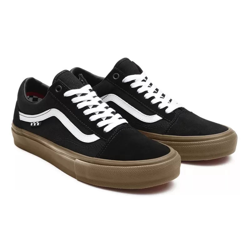 Zapatillas Vans Skate Old Skool - black/gum loading=