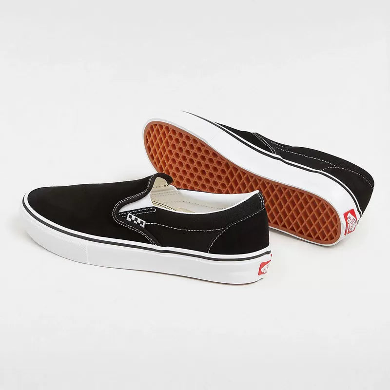 Zapatillas Vans Skate Slip-on - black/white loading=